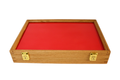 18x12 Oak Display Case - The Retirement Honor