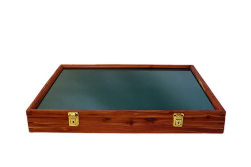 24x18 Cedar Display Case - The Tournament Gallery