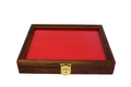12x9.5 Walnut Display Case - The Service Showcase